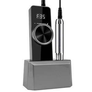 新しいプロのポータブルで充電式のネイルドリル35000 portatilコードレス電気高品質のネイルドリル充電式 - Product Image 4