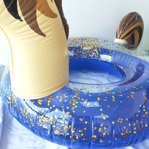 Bán Chạy Nhất PVC <span class=keywords><strong>Inflatable</strong></span> Horse Pool Float Với Glitters Hồ Bơi Ống Cho Nổi Bơi Vòng - Product Image 6
