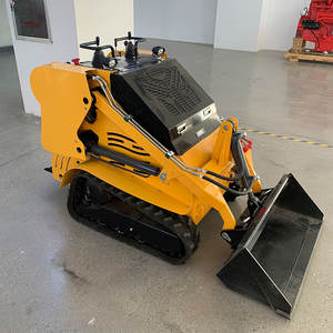 Gratis verzending 900kg Mini Crawler Skid Steer Loader Stand-On Aanbouwdelen China's Dingo Wiellader Motor Hoge Lastmoment - Product Image 3