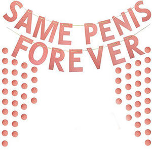 Kit de Décoration de Fête pour Future Mariée en Or Rose Paillettes Guirlande Bannière Pompon pour Mariage Douche Nuptiale Célébration Fournitures - Product Image 1