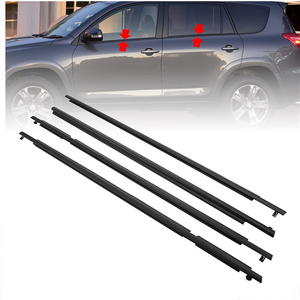 Kit de joints d'étanchéité en caoutchouc et feutre pour vitres de portières de voiture HY 4 pièces pour Toyota RAV4 2009-2012 - Product Image 5