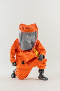 Traje <span class=keywords><strong>de</strong></span> Protección Química Sellado <span class=keywords><strong>a</strong></span> Precio <span class=keywords><strong>de</strong></span> Fábrica en China para Operaciones con Gases Tóxicos y Salpicaduras <span class=keywords><strong>de</strong></span> Líquidos - Product Image 2