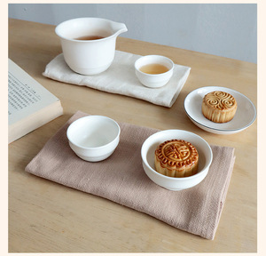 Napperons d'hôtel vintage pour <span class=keywords><strong>table</strong></span> à manger Serviettes <span class=keywords><strong>en</strong></span> <span class=keywords><strong>tissu</strong></span> bon marché - Product Image 2