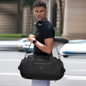 Ozuko-<span class=keywords><strong>Sac</strong></span> <span class=keywords><strong>de</strong></span> <span class=keywords><strong>sport</strong></span> pour hommes et femmes, <span class=keywords><strong>sac</strong></span> à dos avec compartiment à chaussures, <span class=keywords><strong>sac</strong></span> <span class=keywords><strong>de</strong></span> <span class=keywords><strong>sport</strong></span>, poche humide, 9651 - Product Image 6