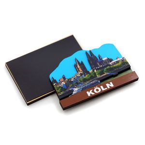 Good Quality Factory Directly Customizable Wooden Countries Home Perfect Souvenir Wood <b>Fridge</b> Magnet - Product Image 3