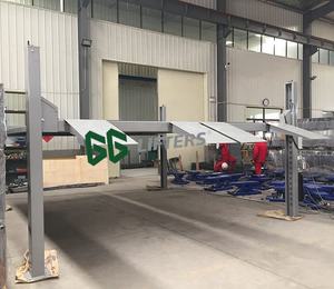 PFP40ยกรถแบบ4เสาระบบไฮดรอลิกกว้างสองชั้นระบบยกเชือกลวดอุปกรณ์จอดรถรุ่นใหม่2000 - Product Image 4