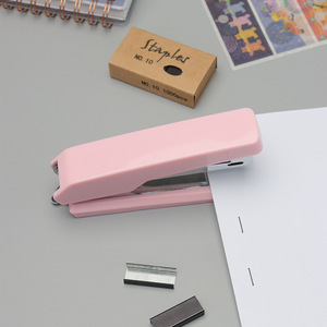 <span class=keywords><strong>Agrafeuse</strong></span> de bureau, agrafes de couleur métallique, agrafes manuelles, <span class=keywords><strong>recharge</strong></span> d'agrafes n°10, agrafes premium, mini agrafeuses - Product Image 4