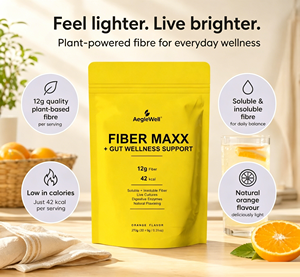 OLLI Fiber Maxx, Polvo para el Bienestar Intestinal, Sabor Naranja, Fibra Prebiótica con Probióticos <span class=keywords><strong>Vivos</strong></span> y Enzimas Digestivas - Product Image 5