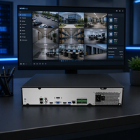 Dakang 64CH 4K H.265 NVR avec 8 SATA HDD, résolution 12MP, détection de mouvement, garantie 1 an