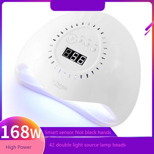Lampe de séchage professionnelle pour ongles 168W LED/<span class=keywords><strong>UV</strong></span>, sécheuse à gel pour salon, vitesse et efficacité, <span class=keywords><strong>machine</strong></span> de séchage rapide avec capteur tactile - Product Image 2