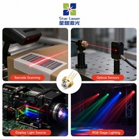 Pointeur laser 638 nm 180 mW avec capteur de mouvement GH0631IB2GC TO-18 5,6 mm Diode laser rouge pour alignement industriel, casque de croissance capillaire