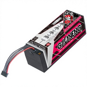 GNB GAONENG 8000MAH 4S 4S2P 15.2V 150C แบตเตอรี่ลิเธียมโพลิเมอร์แบบแข็ง 5 มม. สำหรับรถบังคับวิทยุ ขนาด 1:8 รถแข่ง RC LiHV HV - Product Image 1