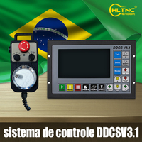 Contrôleur CNC DDCS V3.1 pour le Brésil, système de contrôle de mouvement hors ligne 3/4 axes avec port USB MPG pour machine de gravure et de fraisage