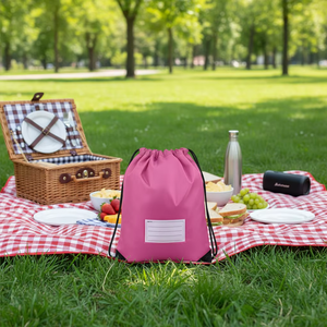 Wholesale Customized logo advertisement promotion <b>drawstring</b> <b>bag</b> nylon backpack - Product Image 2