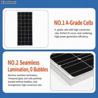 Module de production d'énergie solaire photovoltaïque monocristallin de type N XiaoShunzi 5W-750W à haute efficacité pour la recharge domestique