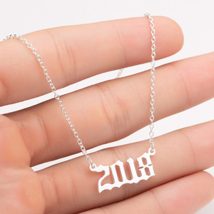 Collar de Cadena de Eslabones de Hoja de Arce de Acero Inoxidable al por Mayor, Personalizado para Hombres y Novios, Chapado en <span class=keywords><strong>Oro</strong></span>, Regalo de Boda y Compromiso - Product Image 3