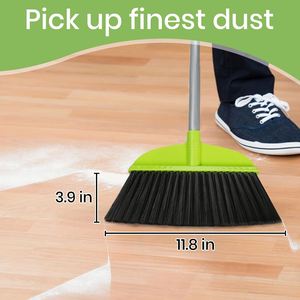 ไม้กวาดอเนกประสงค์ Trend Multifunction Magic Broom พร้อมที่โกยผงพลาสติกใยไฟเบอร์ หัวไม้กวาด PET ด้ามไม้ น้ำหนักเบา 150-320 กรัม สำหรับใช้ในบ้าน - Product Image 3
