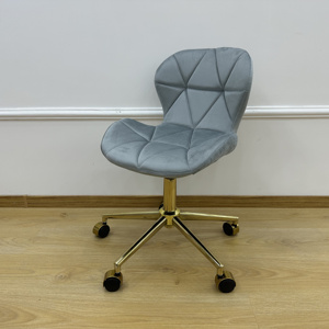 Silla Tapizada Verde al por Mayor, Mueble de Salón, Silla de Mostrador, Sillas para Tocador, Sillas Elegantes, Mesas de Restaurante - Product Image 5