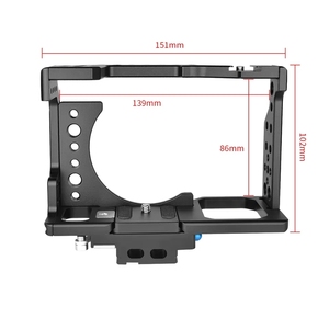 Jaula para cámara YELANGU CA7 para la serie <span class=keywords><strong>Sony</strong></span> A7 (A7K, A7II, <span class=keywords><strong>A7III</strong></span>, A7SII, A7RIII, A7RII, A7X) y otras cámaras compatibles. - Product Image 6
