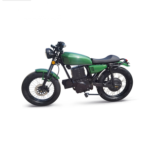 Motocicleta Eléctrica Retro China Popular de 3000 Vatios, Estilo Café <span class=keywords><strong>Racer</strong></span>, 72V, para Turismo - Product Image 5