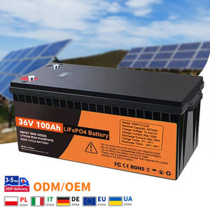 Grosir stok EU penyimpanan energi sistem tenaga surya rumah BMS pintar 36V 100AH Lifepo4 paket baterai Lithium Ion 12V 24V <span class=keywords><strong>2</strong></span> 48V 200AH - Product Image 1