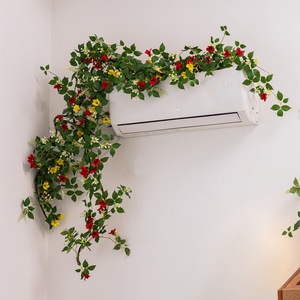 Artificial Vines And Creepers Primrose Yellow Green <b>Leaves</b> For <b>Wall</b> Decoration Indoor Outdoor Hanging Plant <b>Decor</b> - Product Image 3