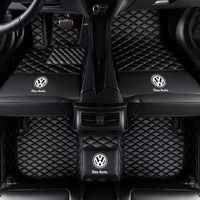 Tapis de sol de voiture en 3D TPE au design personnalisé et luxueux, antidérapant et imperméable pour Renault Duster Peugeot 5008 Vw Jetta