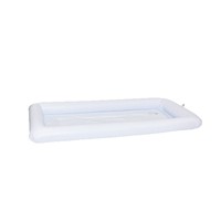 Cross-border Ready-to-Ship Opblaasbare Waterbar 120x60cm PVC Rechthoekige Koelbak voor Feestdrankjes & Fruit