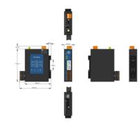 Milesgo HMI2004-A9-WiFi Modbus, BACnet a BACnet IP, Modbus TCP, OPC UA, MQTT, Sistema BA, Recopilación de Datos IOT