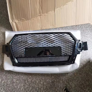 Nueva Parrilla Delantera Negra de ABS de Alta Calidad PNB para Audi Q7 4M, Actualización 2016-2019, Marco Inferior Estilo Panal RSQ7 - Product Image 4