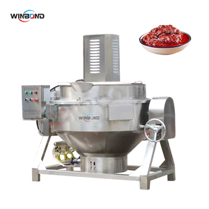 Mezclador planetario industrial de múltiples garras con recipiente encamisado para mezclar pasta de pastel de luna y <span class=keywords><strong>mantequilla</strong></span> de cacahuete - Product Image 3