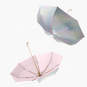 Paraguas Plegable de Cinco Pliegues de Alta Calidad con Diseño de Estrella Mágica, Protección Anti-UV, Regalo Empresarial Publicitario con Mango de Aleación - Product Image 3