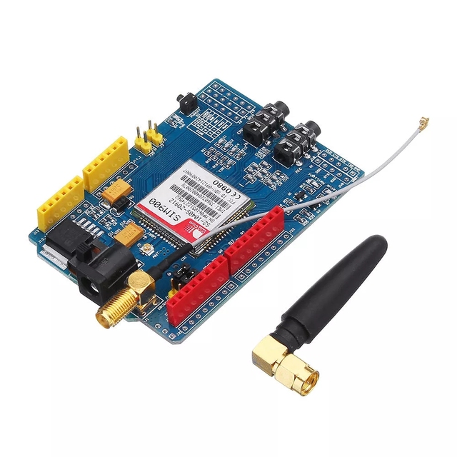 Cmxelcs SIM900 Quad Band GSM GPRS Shield Development Board for Arduino