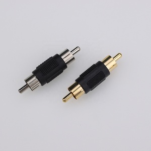 <span class=keywords><strong>RCA</strong></span> ذكر إلى <span class=keywords><strong>RCA</strong></span> ذكر مقرنة موصل محول الصوت والفيديو AV محول تمديد جاك ل CCTV دي في دي - Product Image 2