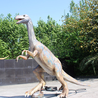 Dinosaure animatronique réaliste personnalisé pour la conception de parcs d'attractions