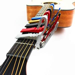 Capo de guitarra de Metal, guitarra acústica popular, capo de ukelele, capo de afinación, accesorios de guitarra ecológicos - Product Image 4