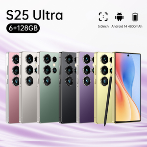 Smartphone S25 Ultra Mini 5G con Garanzia di <span class=keywords><strong>1</strong></span> Anno, Schermo FHD da <span class=keywords><strong>5</strong></span>.0" a 90Hz, 6GB+128GB, Dual Core, Batteria 4000mAh, Fotocamera 78MP+108MP, Lettore di Impronte Laterale - Product Image 2