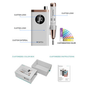 HOWYEA professionale 30000prm Nails <span class=keywords><strong>Drill</strong></span> Silentlarge-capacity batteria macinazione ceramica testa ad alta definizione <span class=keywords><strong>Nail</strong></span> <span class=keywords><strong>Drill</strong></span> - Product Image 4
