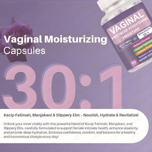 ओम वयस्क योनि नमी चिकनाई प्रोबायोटिक्स पूरक 60 कैप्सूल मानाजानी 26.671 प्रति सेवारत महिला स्वास्थ्य - Product Image 3