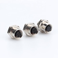Connecteurs ronds DIN d'usine M5/M8/M12/M16, 3-17 broches, contacts en cuivre et laiton, boîtier ABS, indice de protection IP67 pour usage automobile