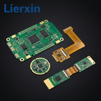 PCB Médico Personalizado, PCBA ISO13485, Clase 3 IPC, 1-20 Capas, Alta Fiabilidad, FR4 Poliimida, OEM ODM Lierxin LEX-MED-01 ENIG RoHS
