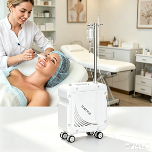 เครื่องพ่นออกซิเจนแรงดันสูง Oxyglow สำหรับฉีดเซรั่ม กำจัดเม็ดสี ฟื้นฟูผิวกระจ่างใส และฉีดสารบำรุงเส้นผม รุ่น MP Gun - Product Image 1