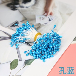 Pha Trộn Màu Sắc Ngọc Trai Thủ Công Đôi Hoa Nhị Hoa Nhị Hoa Nhụy Hoa Nhân Tạo Pearlized Hoa Phấn Hoa Nhị Hoa Trang Trí - Product Image 3