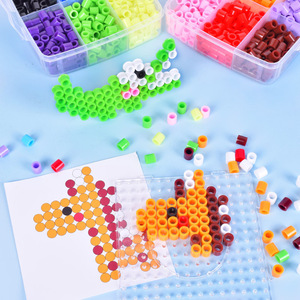 Perles Perler de 5 mm en gros, perles Hama à <span class=keywords><strong>repasser</strong></span> pour loisirs créatifs, puzzle 3D pour fille - Product Image 5