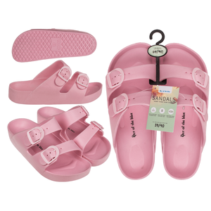 Sandales femme, rose, taille 39/40, - Product Image 1