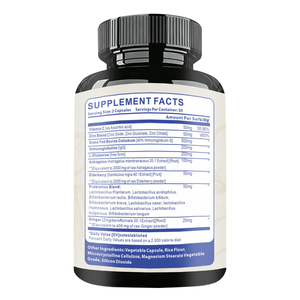 AegleWell Suplemento Inmunológico de Calostro al por Mayor con <span class=keywords><strong>Zinc</strong></span> y Astrágalo, Potencia Extra 5250mg, 60 Cápsulas Vegetales - Product Image 2