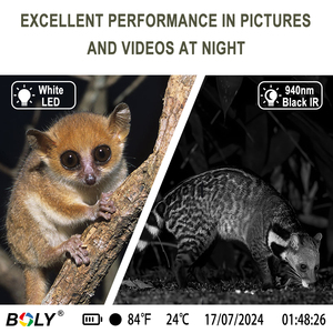 BolyGuard BG662-M 4G LTE sans fil 4K 56MP GPS 100ft 940nm IR LED SD étanche à énergie solaire <span class=keywords><strong>antivol</strong></span> Trail Game Hunting - Product Image 4