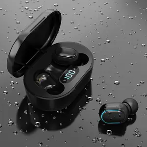 Mp3 estéreo fone de ouvido à prova d' água, 5.0 mini bluetooth, estéreo