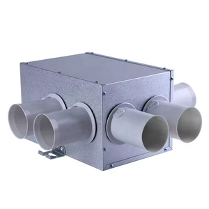 Moderno 160mm PE Pipe lunga durata facile installazione flessibile corrugato tubo tubo tubo condotto sistema di ventilazione condotto aria - Product Image 4