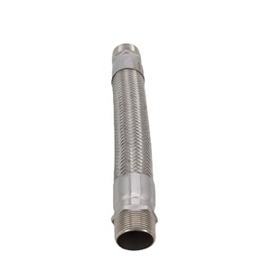 Tuyau tressé en métal Runxin DN20 1000 en acier inoxydable avec filetage extérieur pour eau, huile et vapeur - Product Image 4
